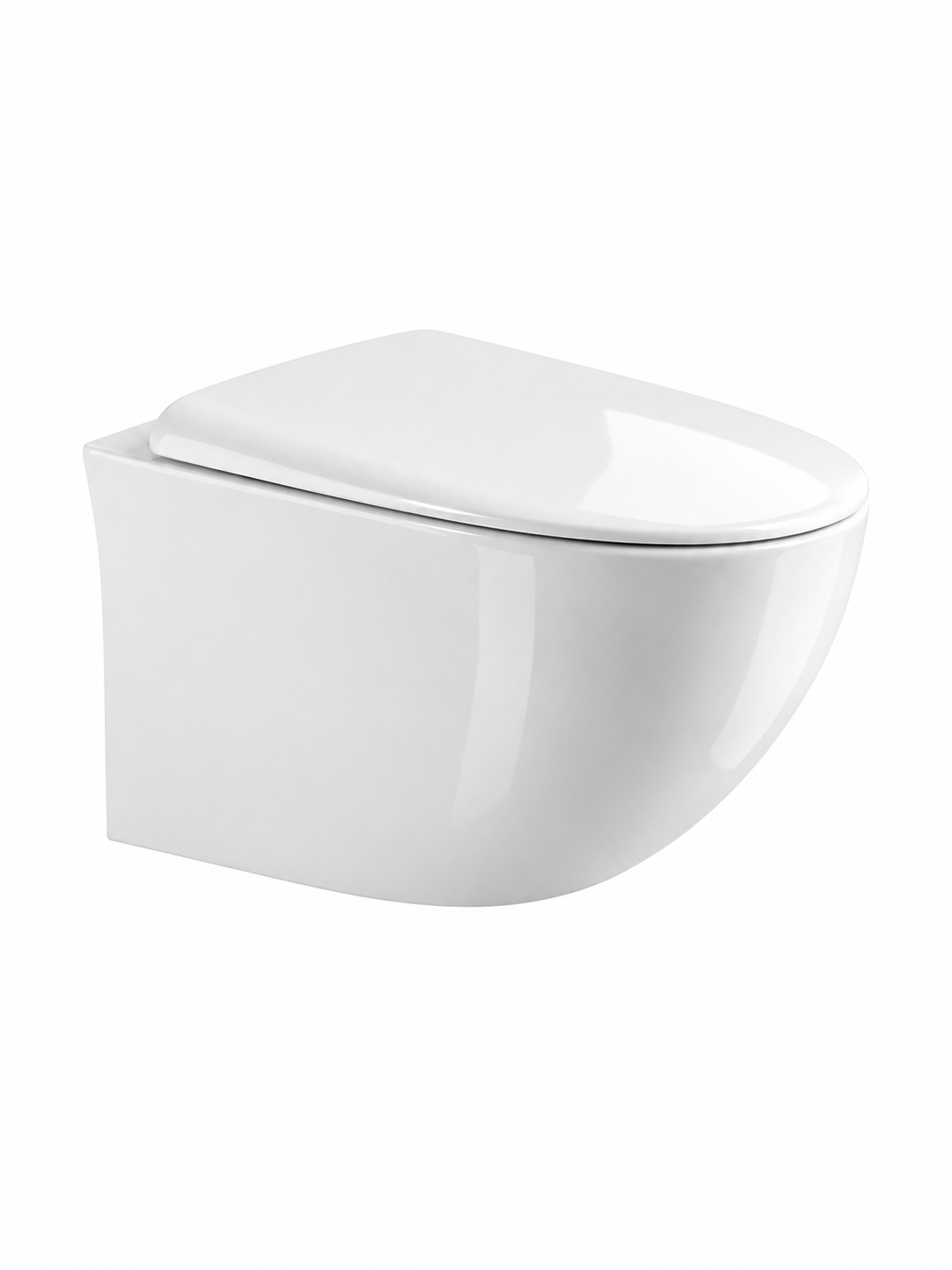 Подвесной унитаз ВЕКТОР WC530PWG, белый глянец
